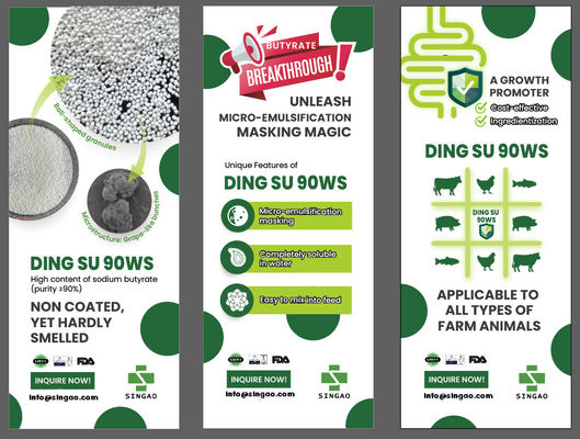 بوتيرات الصوديوم غير المطلية عديمة الرائحة 90% للاستزراع المائي